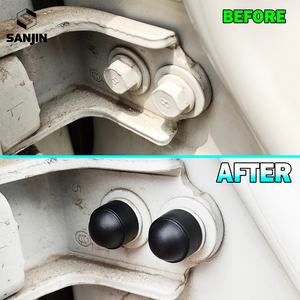 Capuchons de protection <span class=keywords><strong>pour</strong></span> <span class=keywords><strong>vis</strong></span> de porte de voiture, hexagonaux apparents, en nylon antirouille, <span class=keywords><strong>pour</strong></span> boulons et <span class=keywords><strong>écrous</strong></span> M6 M8 M10 M12, compatibles Corolla Rav4 Yaris - Product Image 3