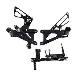 NiceCNC-Juego de clavija trasera para el pie, para <span class=keywords><strong>Triumph</strong></span> <span class=keywords><strong>Daytona</strong></span> <span class=keywords><strong>675</strong></span> 2006 2007-2010 <span class=keywords><strong>2011</strong></span> 2012 - Product Image 2