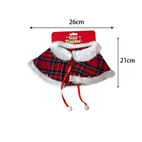 Bandanas et colliers pour animaux de compagnie de Noël écologiques en gros directement de l'usine - Accessoires à motif en treillis