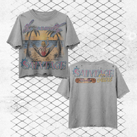 T-shirts graphiques vintage personnalisés Huili OEM pour hommes, en coton épais, style streetwear vieilli, surdimensionnés – Fabricant