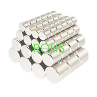 Imanes de Neodimio Sinterizados de Alto Rendimiento Personalizados, Imanes de Disco, Lámina y Cilindro de Neodimio N35 de Tamaño Personalizado de 1 mm a 100 mm