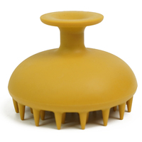 Brosse de massage en silicone pour chiens de compagnie, anti-dérapante, facile à nettoyer, brosse de toilettage pour chiens, vente en gros