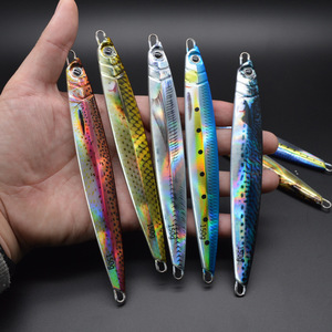 Señuelo de Pesca de Alta Calidad, Micro-Jigging, 3g/5g, Punta Blanca, Anzuelo Simple, Plomado - Product Image 6