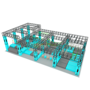 Parcours d'obstacles et trampoline intérieur Blue <span class=keywords><strong>Ninja</strong></span> Warrior, <span class=keywords><strong>jouet</strong></span> - Product Image 1