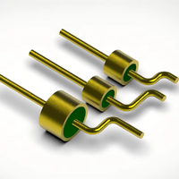Connecteur de traversée RF à joint hermétique CYXS CYDW2016-0.5-2.5, joints verre-métal, plaqué or, Kovar 4J29, broches de coque, 1000M