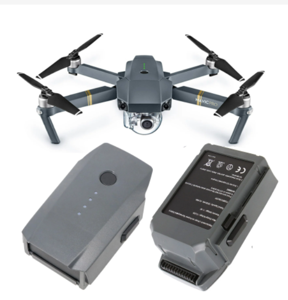 2pcs 3830mAh Mavic Pro Battery Replacement Battery for DJI Mavic Pro Quadcopter Drone Intelligent Flight Batteries Accessories