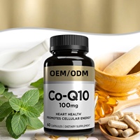 Capsules de Co-Q10 de haute qualité : Énergie et protection pour la vitalité cardiaque, la santé cardiovasculaire et l'énergie cellulaire (OEM)