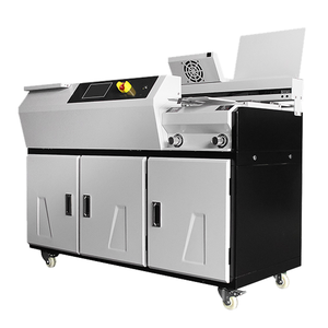 Relieuse industrielle A3/A4, relieuse de livres, 3 rouleaux, machine de reliure automatique à <span class=keywords><strong>colle</strong></span> thermofusible pour imprimerie - Product Image 3