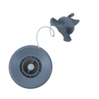 Ronghui de haute qualité # Valve de charge d'air à 6 pistons pour bateau pneumatique Banana Boat, accessoires marins pour la navigation