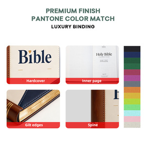 Meilleur prix pour l'impression de livres religieux, personnalisation du logo, impression de la Sainte Bible, vente directe d'usine, Bible chrétienne - Product Image 2