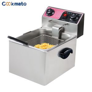 Hot Bán Máy Chiên Với Có Thể Điều Chỉnh Nhiệt Độ Knobs & Hẹn Giờ, Điện Nồi Chiên Sâu Với Thép Không Gỉ Ba Giỏ - Product Image 4