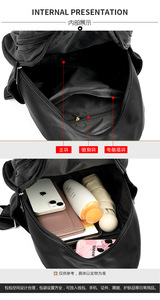 New Arrival Fashion Women <b>Backpack</b> Casual Nylon Shoulder Bag Waterproof <b>Large</b> Capacity Handbag for Leisure Travel - Product Image 5