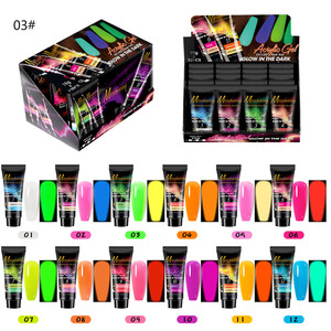 12 Color Quick <b>Extension</b> UV LED Gel <b>Nail</b> Polish 15ml Sequin Glitter Liquid Phototherapy Glue Set Professional <b>Nail</b> Art Design - Product Image 3