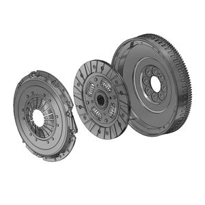 KIT EMBRAGUE MK40032 3 PCS. COMPLETA CON VOLANTE RÍGIDO INCLUIDO EN LA CAJA, rodamiento hidráulico no incluido FORD MONDEO III (B5 - Product Image 1