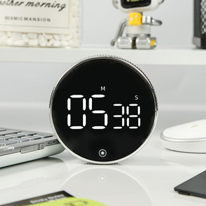 Высококачественный черный большой цифровой LED-дисплей для кухни: магнитный таймер обратного отсчета/счета времени - Product Image 4