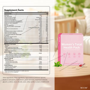 Vrouwen Complete Gezondheid Capsules 30 Pakjes All-in-<span class=keywords><strong>One</strong></span> Multivitamine met Essentiële Mineralen Dagelijkse Vitaminepakketten - Product Image 3
