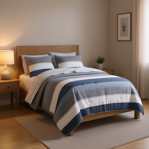 Floral Printed 8-Piece <b>Comforter</b> <b>Set</b> Woven Polyester Cotton King Queen Size Home Bedroom Bedding - Product Image 2