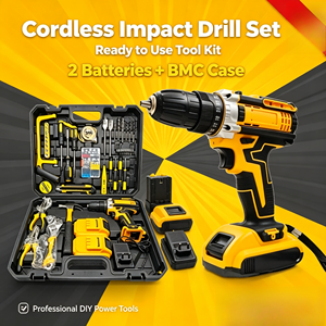 Rechargeable drill lithium drill hand drill multifunctional lithium drill screwdriver electric <b>tool</b> suit - Product Image 6