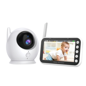 Caméra de surveillance pour bébé sans fil au <span class=keywords><strong>prix</strong></span> <span class=keywords><strong>d</strong></span>'usine, écran IPS 4,3 pouces, vidéo HD 720P, pas de WiFi requis, portée de 300 m, communication bidirectionnelle - Product Image 1