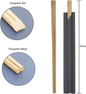 Wholesale Reusable Bamboo <strong>Chopsticks</strong> with <strong>Custom</strong> Laser Engraved <strong>Logo</strong> for Restaurants and Hotels - Eco-Friendly &amp; Dishwasher Safe - Product Image 2
