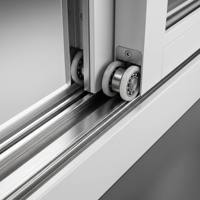 Ventana Corredera Horizontal de Aluminio que Ahorra Espacio, para Balcón de Edificios Altos, Cocina, Patio, Vidrio Templado Aislante, Tamaño Personalizado Moderno
