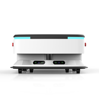 REEMAN Chassis Mobil Robot AMR Cerdas Berbantalan 300KG Pengisian Otomatis Open SDK Robot Chassis AGV Chassis