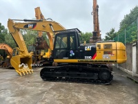 Excavatrice sur chenilles CAT 330D d'occasion de 30 tonnes pour l'exploitation minière, les travaux de terrassement et la construction lourde