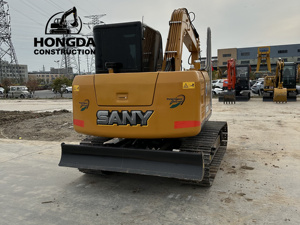 Buen estado 7,5 toneladas Mini China usado Sany Sy 75 75c Sy75c Pro excavadora sobre orugas para la venta - Product Image 2