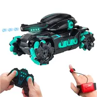 Бак с водными пулями для запуска 2,4G пульт дистанционного управления автомобилем 360 градусная RC автомобиль игрушки для детей