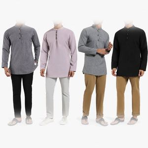 Abito alla moda per uomini musulmani moderna camicetta islamica di tacchino con <span class=keywords><strong>abbigliamento</strong></span> etnico - Product Image 5