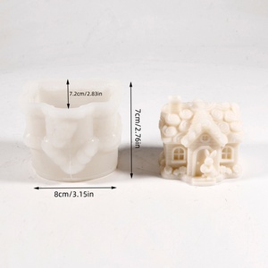 Moule en silicone TangChu style gâteau glacé pour bougies, savons, créations en plâtre et décorations artisanales pour la maison - Product Image 6