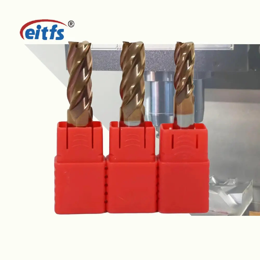 EITFS แหล่งโรงงานเครื่องตัดมิลลิ่งเครื่องมือ CNC คุณภาพสูงใหม่ล่าสุดราคาถูก fresas เครื่องตัด CNC คาร์ไบด์ end mill 55hrc