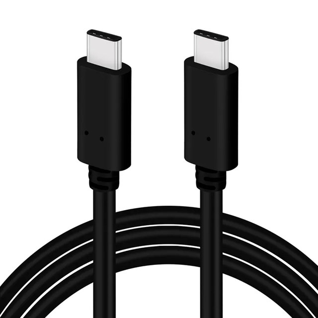 USB3.0 Type C to Type C High Speed 5Gbps Data Transfer Braid Shielding Cable for Computer