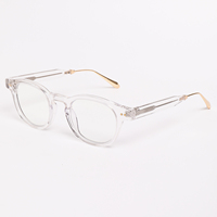 Lunettes de vue carrées de luxe Lmamba 2514F, monture en acétate de haute qualité, logo personnalisé, pour hommes et femmes.