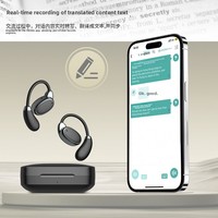 Casque de traduction intelligent pour voyages d'affaires internationaux, traducteur hors ligne multilingue pour les pays arabes et d'Asie du Sud-Est, ABS