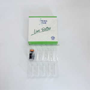 Boîte de rangement pour peptides simple ou double personnalisée et étiquettes, boîtes pour peptides de 3 ml avec plateau en plastique - Product Image 4