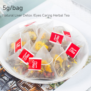 Clqq bán buôn gan làm sạch Trà thảo dược hoa cúc cassia hạt giống cây ngưu bàng gốc cây kim ngân hoa cai nghiện sức khỏe túi trà thảo dược - Product Image 6