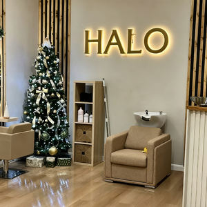 Letrero Metálico con Logotipo Retroiluminado, Letras de Canal con Iluminación LED Personalizadas, Letrero de Marca para Pared, Letras de Canal 3D - Product Image 6