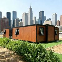 Maison conteneur modulaire en acier préfabriquée et portable