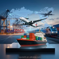 Compagnie maritime professionnelle économique FCL LCL Agent d'expédition aérien + express Chine DDP Courtier en fret TOPDA Transporteur Logistique