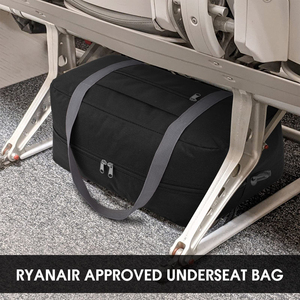 Sac De Cabine CampTeck 20L 40x20x25cm – Bagage à Main Pour Avion Compatible Ryanair