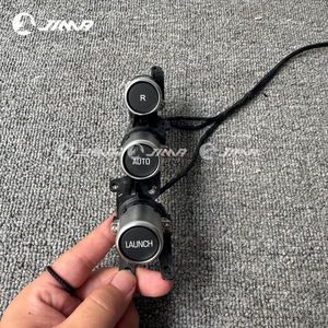 Interruptor de Marchas de Tres Colores con Botón de Control Central de Fibra de Carbono para <span class=keywords><strong>Ferrari</strong></span> F8 OE 878158 891949 881236 70006706 - Product Image 5