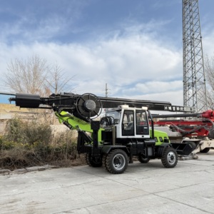 Foreuse rotative sur roues <span class=keywords><strong>YAHE</strong></span> DL-180 avec moteur et système hydraulique complet pour la construction de fondations de pieux - Product Image 3