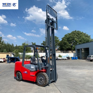 WGZN Benutzerfreundlicher Diesel-Gabelstapler 3,5 Tonnen Schnelle Reaktionszeit Fabrik-Handhabungs-Diesel-Gabelstapler - Product Image 1