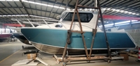 Bateaux de pêche en aluminium de luxe avec cuisine, style yacht, à vendre en Thaïlande - 7,5 m / 25 pieds, modèle Deep V Gospel