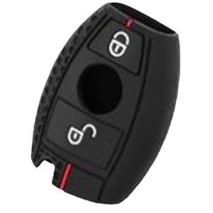 Porte-clés de voiture en silicone créatif à motif nid d'abeille pour <span class=keywords><strong>Mercedes</strong></span> Benz Classe E avec <span class=keywords><strong>protection</strong></span> et décoration - Product Image 3