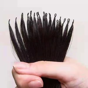 Offre Spéciale Double Dessiné Invisible Minuscule Extension De Cheveux Plume Type Roped Extensions De Cheveux Humains Pour Coréen Japonais Européen Américain - Product Image 4