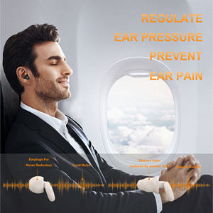 سدادات أذن سيليكون مخصصة لصناعة الضيافة والفنادق والخطوط الجوية، سدادات أذن لتقليل الضوضاء والنوم للطاقم والضيوف - Product Image 5