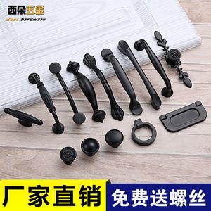 Xdoc Hardware Modern Minimalist Cabinet Handle Zinc Alloy Single Hole Round <b>Knob</b> For Drawer <b>Door</b> Easy Installation - Product Image 4