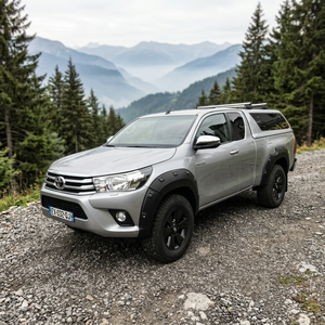 Camioneta Usada en Buen Estado, Hilux Re-vo 2021, Doble Cabina, Turbo, Asientos de Cuero, R16, Tracción Delantera, Color Oscuro, en Venta - Product Image 2